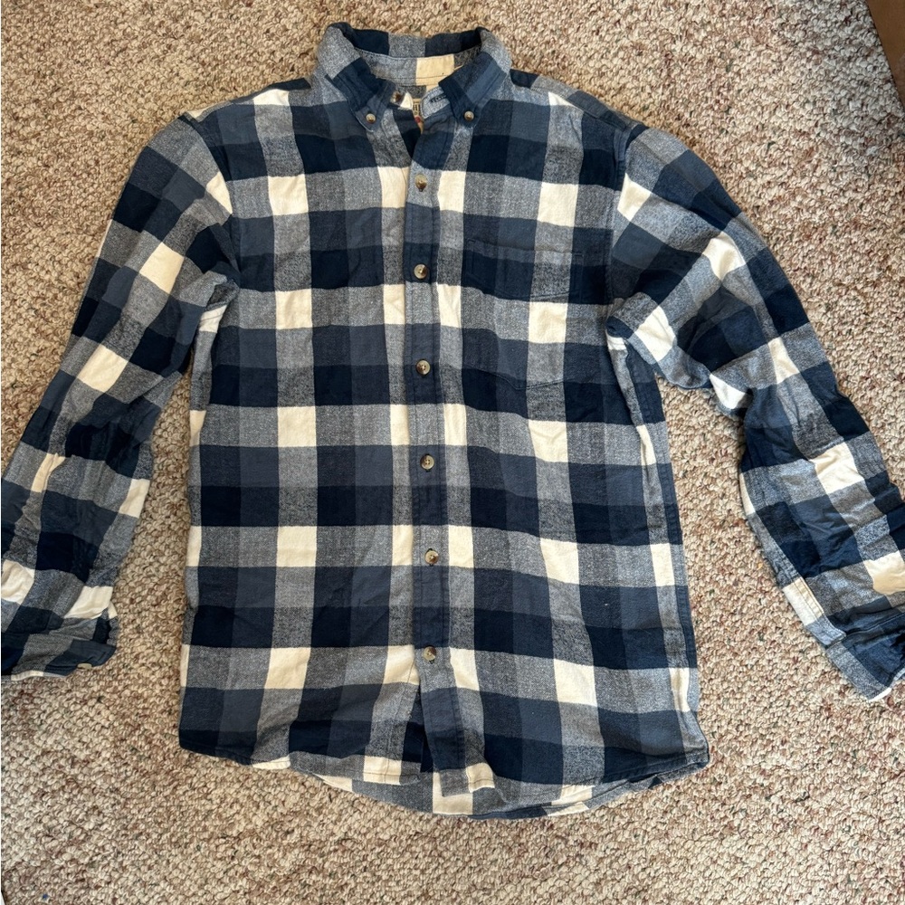Men’s Long Sleeve Blue Flannel RED HEAD BRAND CO.